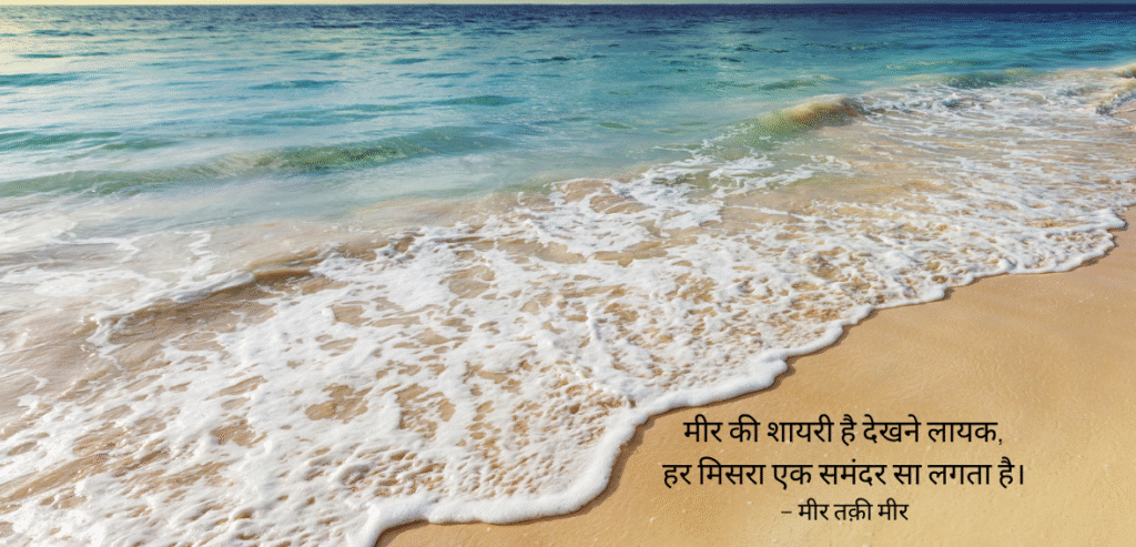 Mir ki shayari hai dekhne layak