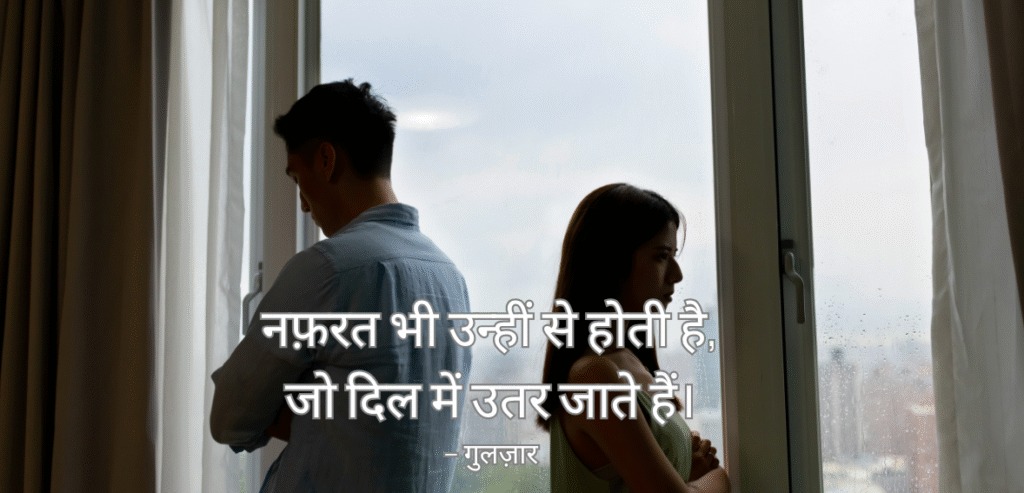 Nafrat bhi unhi se…