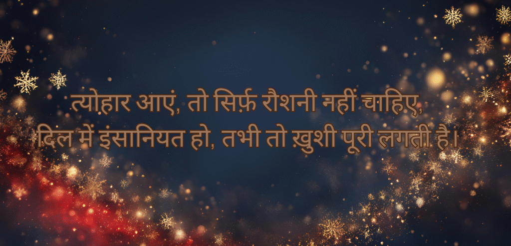Tyohar aayein, toh sirf…