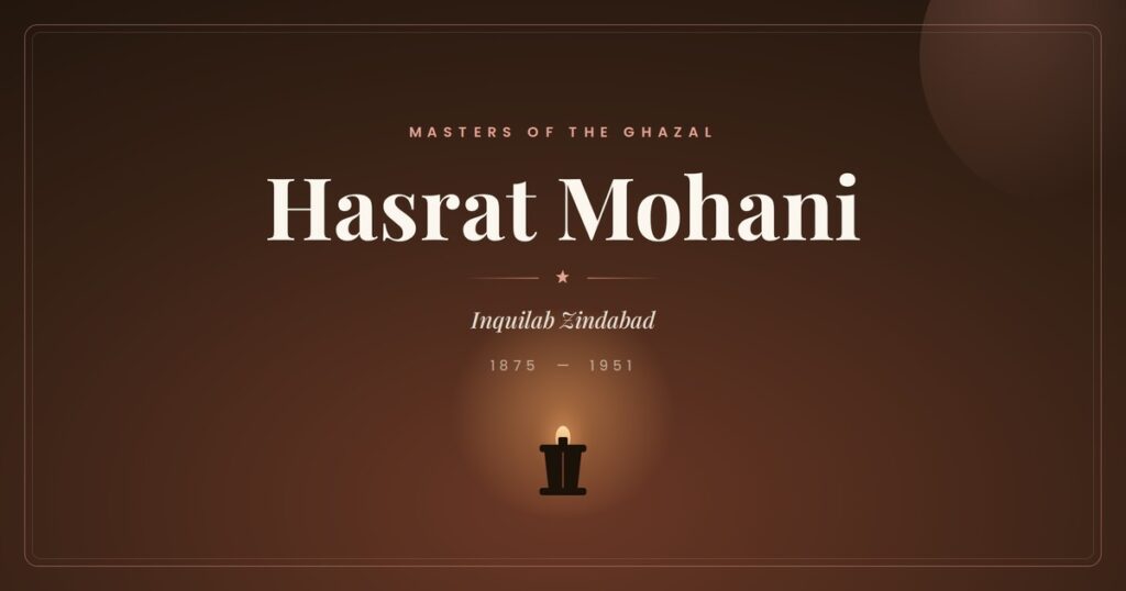 Hasrat Mohani (1875–1951)